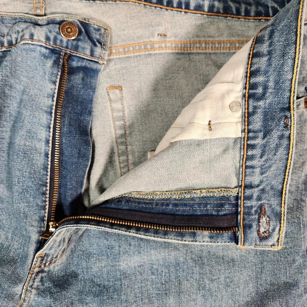 Levi's 505 Jeans‎ Men's 40X29 Blue Light Wash Straight Leg